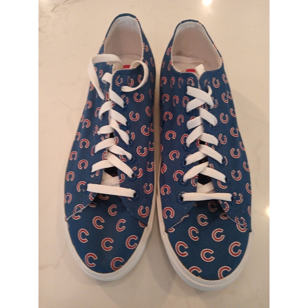 Row One Chicago Cubs Blue Shoes Sneakers Men's 9.5 Women's 11 MLB Baseball